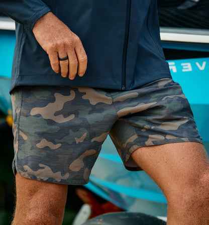 Men's Reverb Short – 7" - Woodland Camo