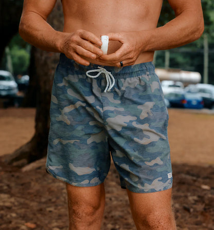 Men's Reverb Short – 7" - Woodland Camo